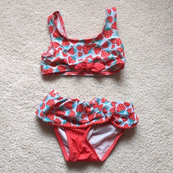 Cat & Jack Two Piece Swimsuit Size 2T - Picture 1 of 5